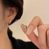 Four-pointed Star Earbud Star Earrings for Women Simple Versatile Niche Design Earrings New Trendy