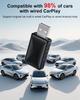 2-in-1 Wired to Wireless CarPlay & Android Auto Adapter