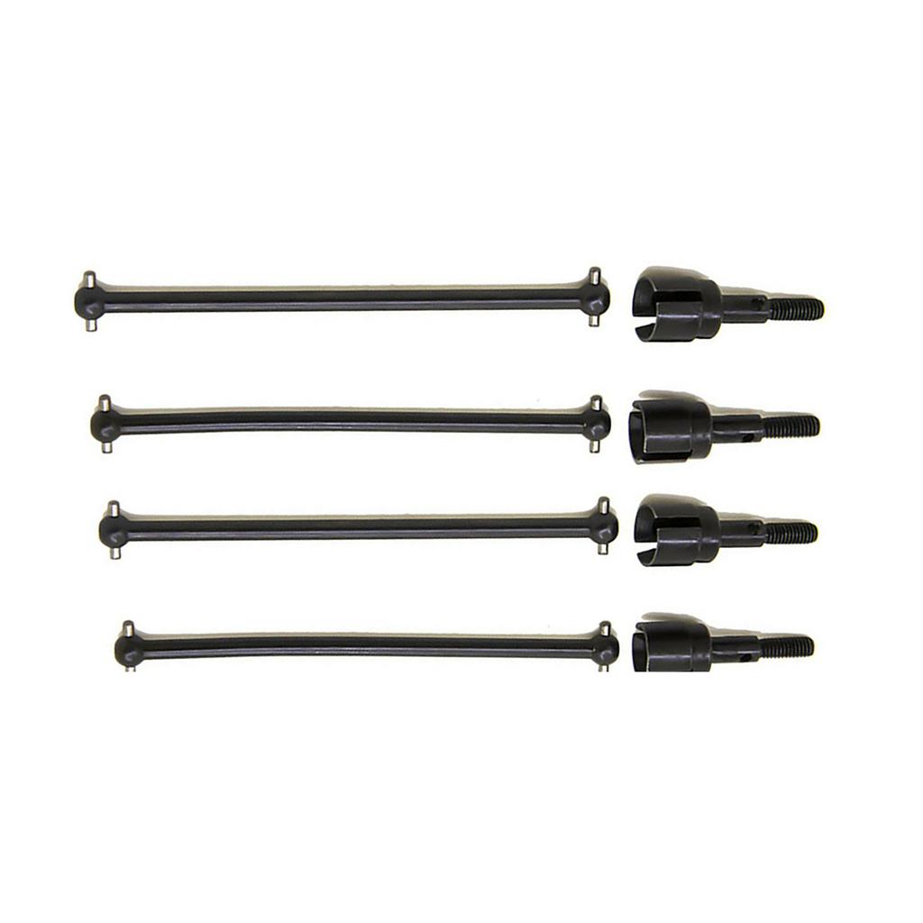 4Pcs 1:10 Metal Dog Bones Drive Shafts Replacement Wheel Axle For HSP RC 94111/108/170 For Truck Models RC Accessories