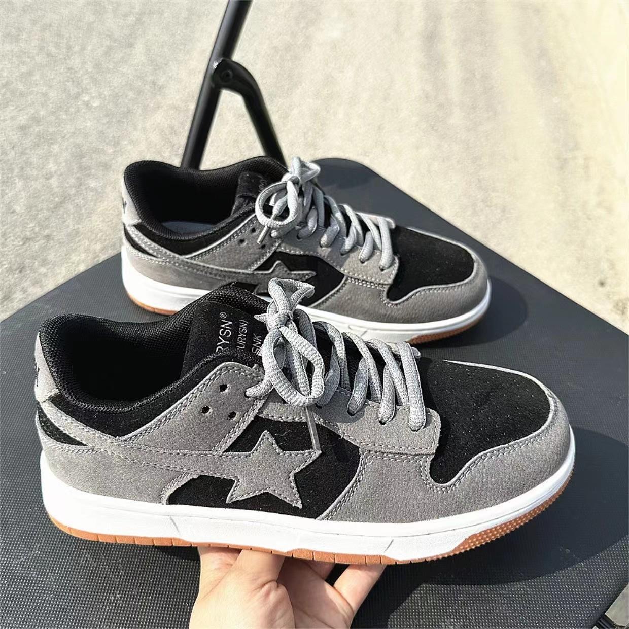 

Men s shoes niche meteor non-slip board shoes men s spring new versatile design casual sports shoes 44