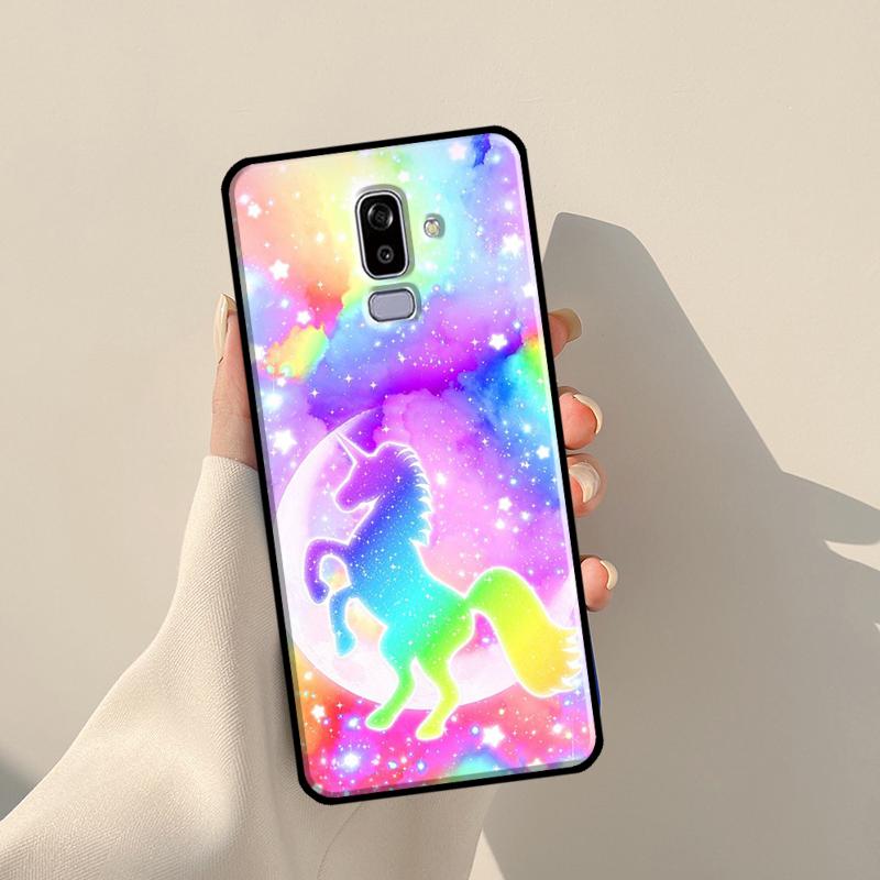 

Чохол з мультяшним райдужним єдинорогом для Samsung Galaxy J1 J3 J7 J5 2016 A3 A5 2017 J8 A7 A9 J4 J6 A6 A8 Plus 2018 J3 2017 - J330