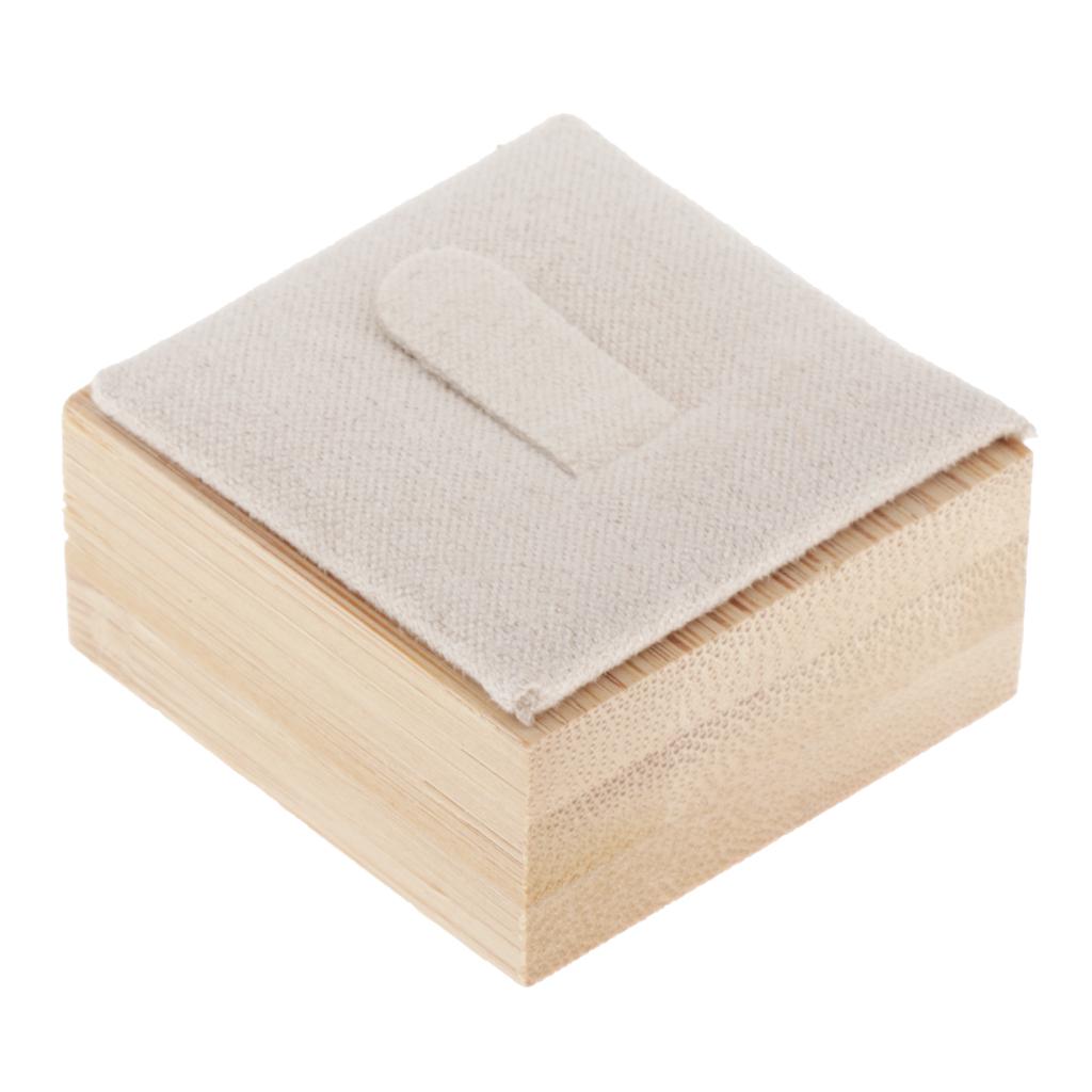 Pierścień Bransoletka Biżuteria Stojak Uchwyt Prezentacja Organizator Case Box Czarny