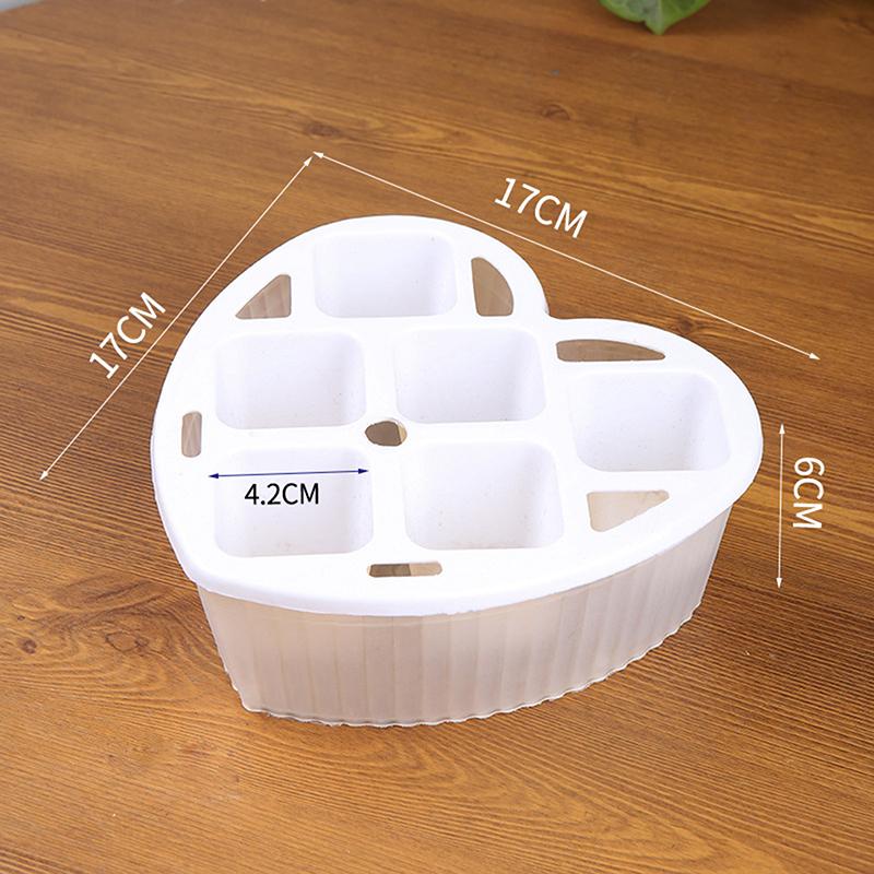 1PC Transparent Self Watering Plant Pot Double Layer Plastic Flowerpot Automatic Water Absorption Self Watering Planter Pot