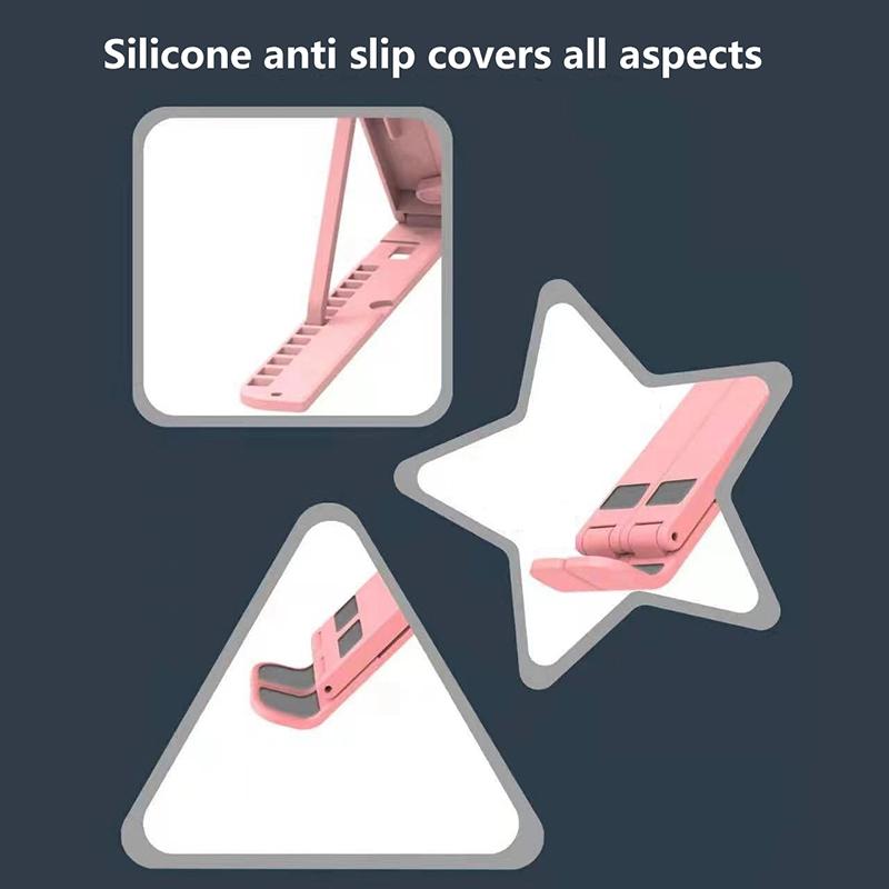 Faltbarer Desktop-Laptophalter mit Telefonständer für Macbook für Lenovo Thinkpad für HP Dell, verstellbarer Notebook-PC-Riser