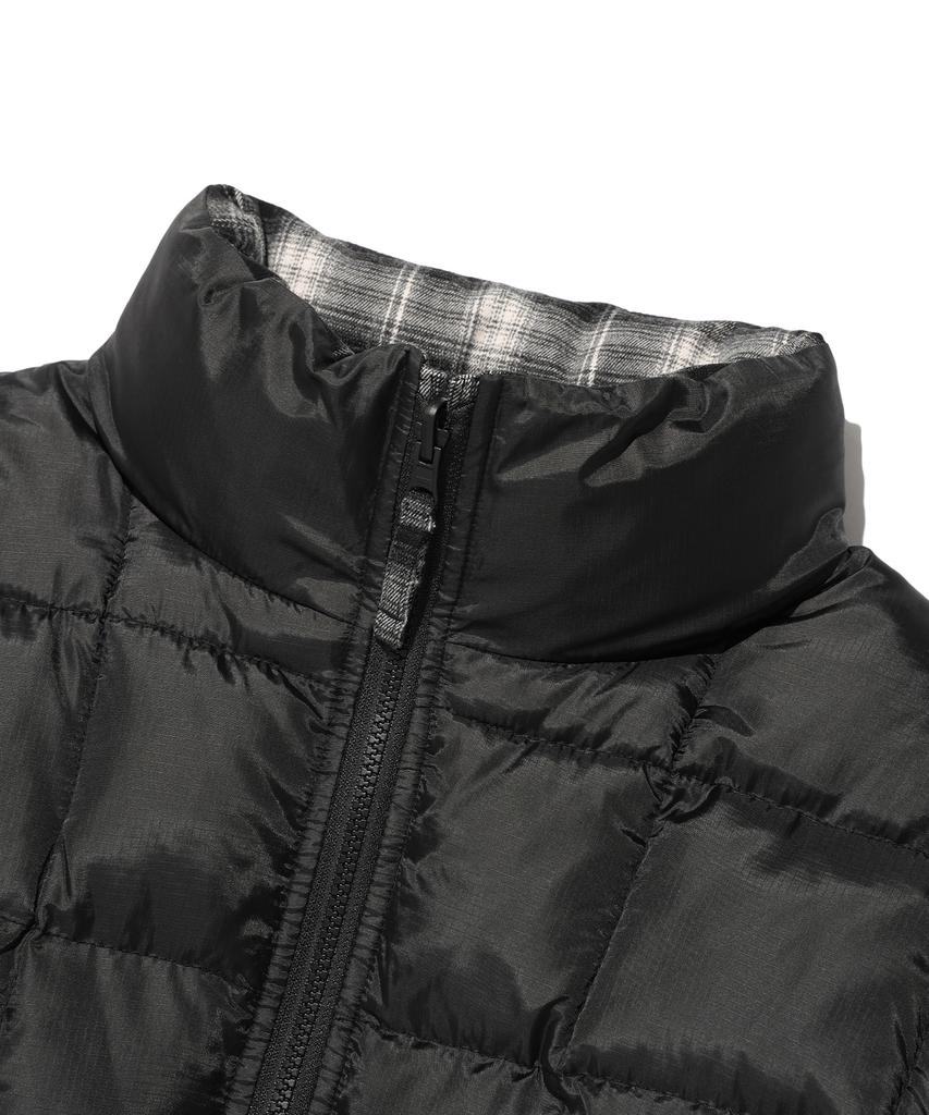 Istkunst Flannel Reversible Puffer Jacket_Black(Ik2Ewmb900A)