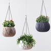 Flowers Hanging Basket Pots Self Watering Outdoor Hanging Pot
