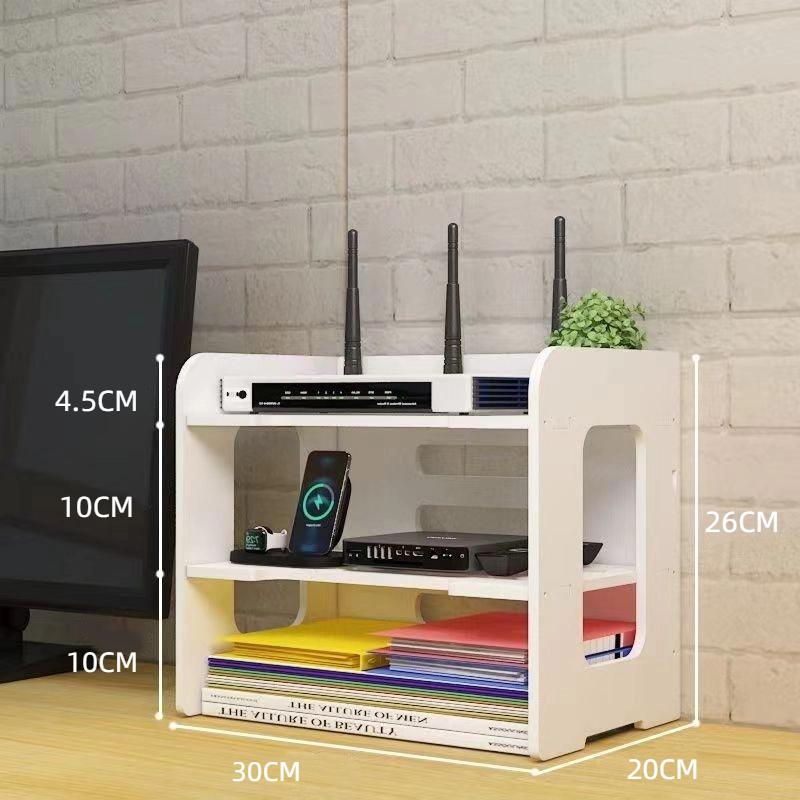 Wifi Storage Rack Wire Plug-in Board Wireless Router Storage Box Set Top Box Storage Rack