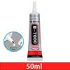 B7000 Transparent Jewelry & Rhinestone Adhesive - Universal Strong Glue for DIY, Repairs, and Mobile Screen Frames