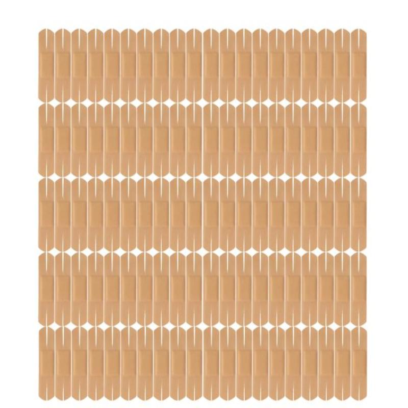 100Pcs High Elasticity Non-Woven Fabric Breathable Bandaid Bandage X-Shaped Protective Sticker First Aid Wound Dressing Tape