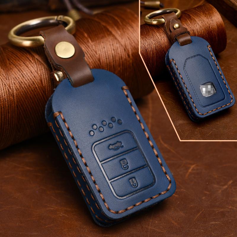 Suitable for Honda key case Civic Accord Binzhi CRV hybrid Odyssey XRV car leather personality shell