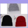 Knit Hat For Adults Winter Warmth Windproof Acrylic Cap For Casual Use