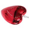 Hanging Heart Shaped Disco Ball Glass Reflective Sphere for Party Decorations Wedding Stage Ornament Sparkling Mirror Ball