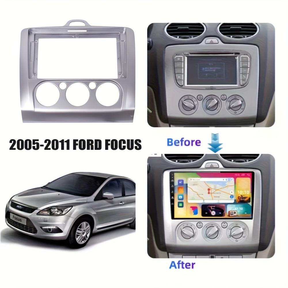 9inch Car Fascia Fit for FORD FOCUS 2005-2011 MANUAL AC AUTO AC Dashboard Kit Auto Panel