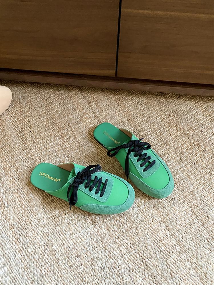 Mixed Color All Match Women Sneakers Flat Heel Walking Shoes Casual Trainers Female Runway Daily Sport Shoes For Girls