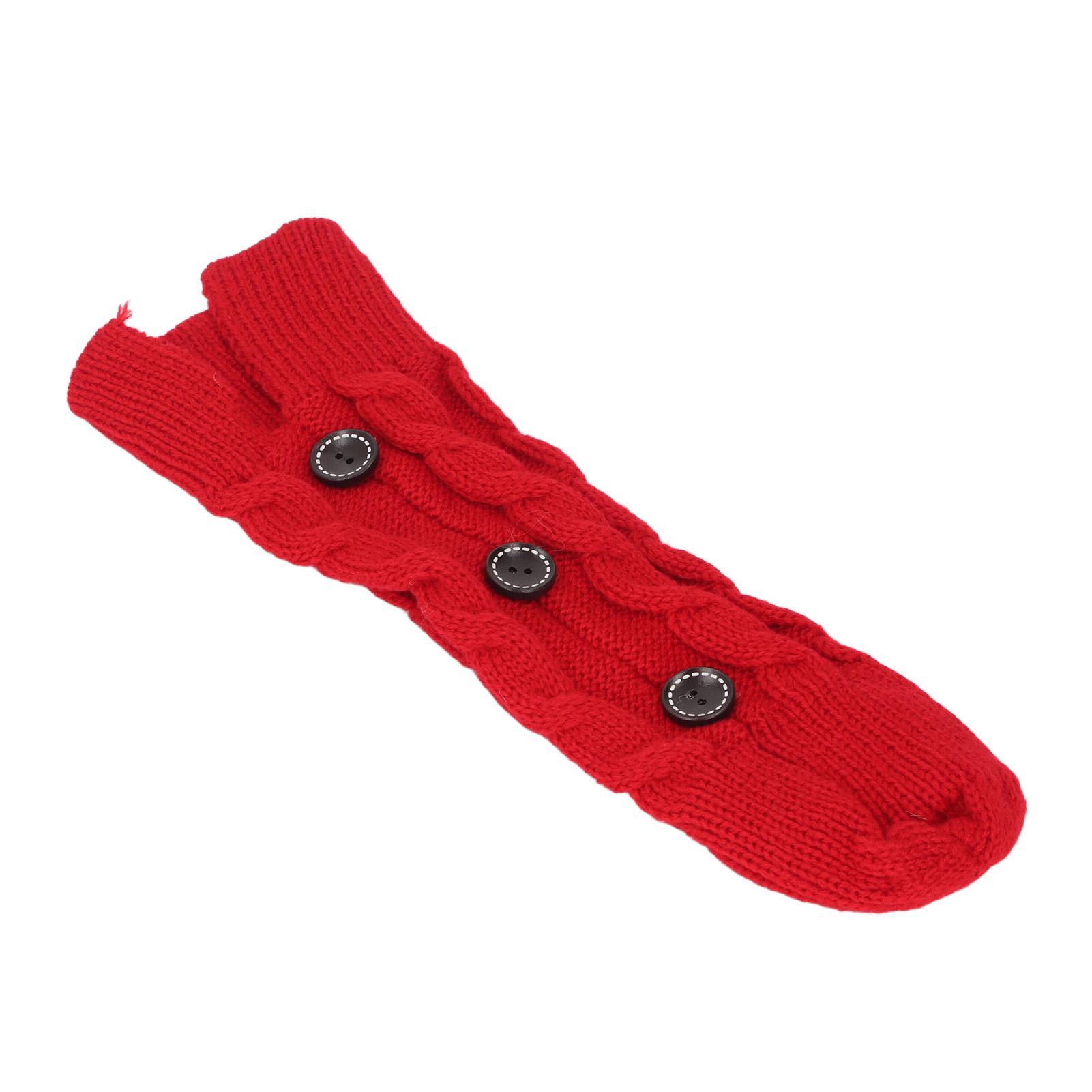 

Рождественский чехол для винной бутылки вязаный свитер ткань для винной бутылки для рождественских новогодних украшений для стола