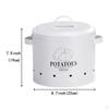 Airtight Food Storage Bin for Kitchen Vegetable Organization