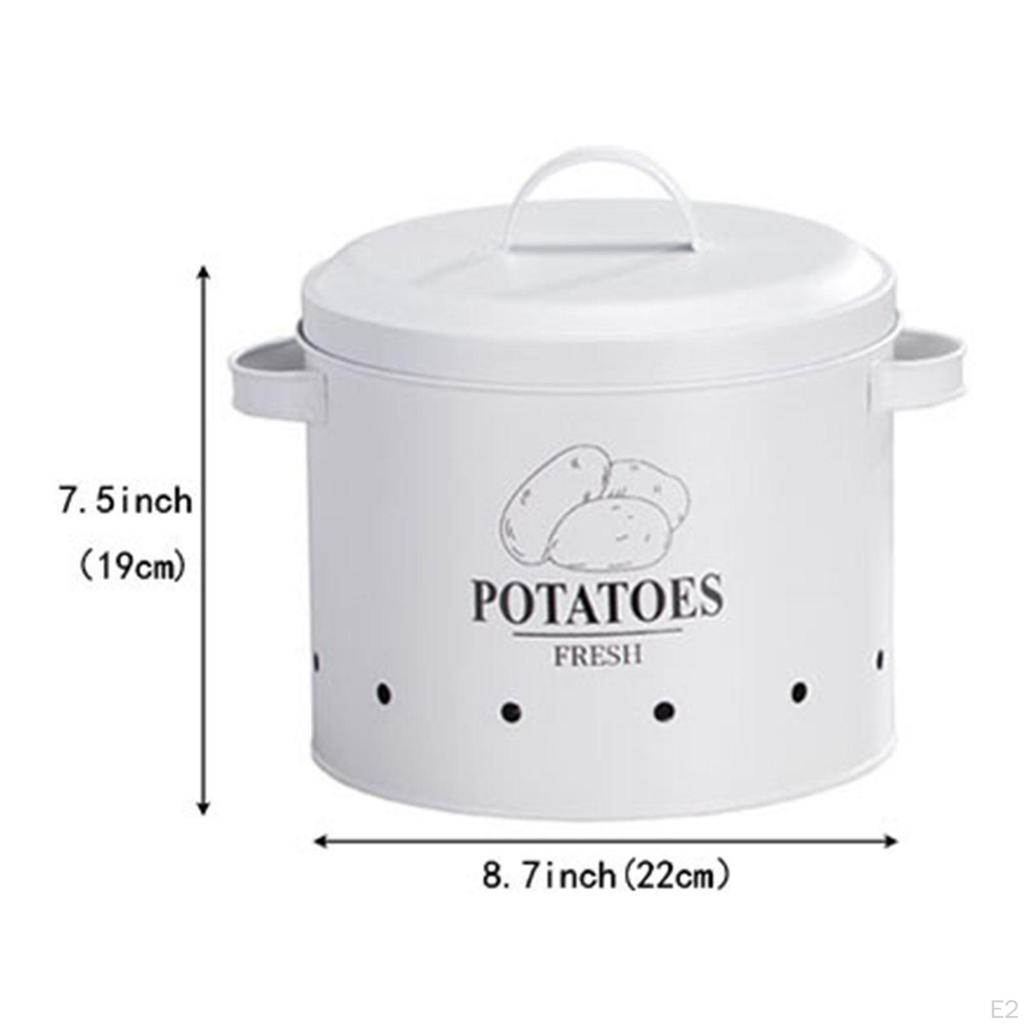 Airtight Food Storage Bin for Kitchen Vegetable Organization