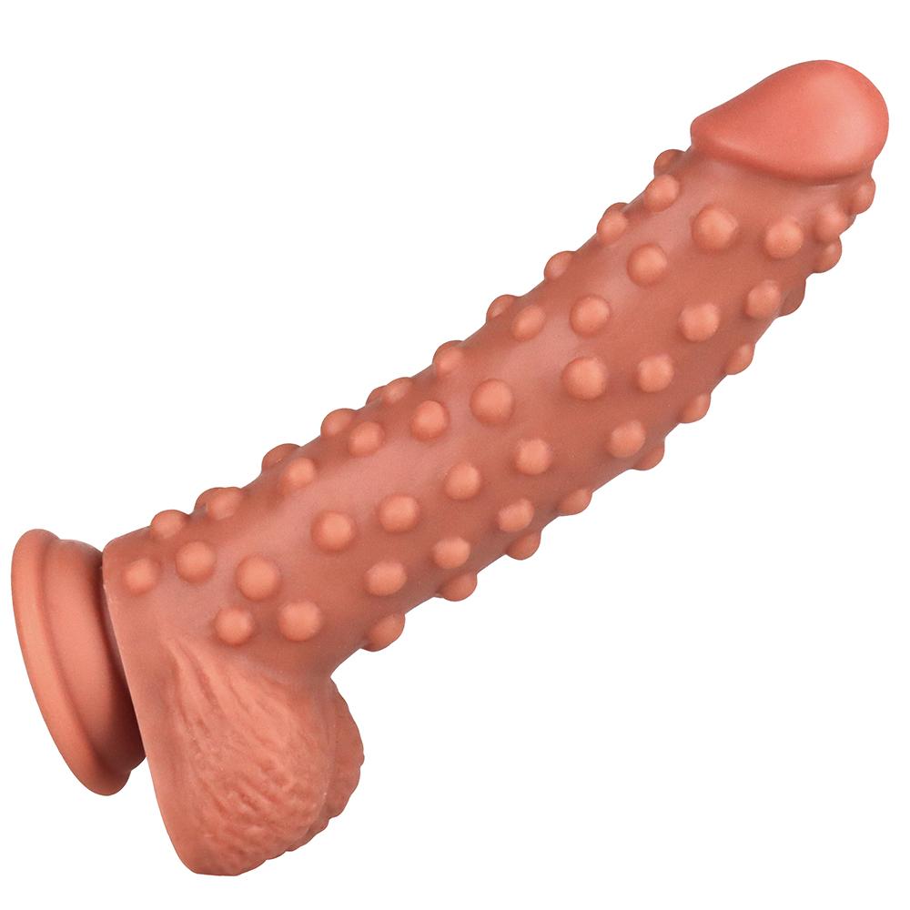 Weibliches Masturbationsgerät, Orgasmus-Simulationsdildo, flüssiger Silikonfaden, körnige Pistolenmaschine, Sexspielzeug für Erwachsene