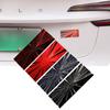 Car Time Space Tunnel Logo Trunk Badge Emblem Decals Sticker For 3 X Y S Plaid Ludicrous Highland Accessories