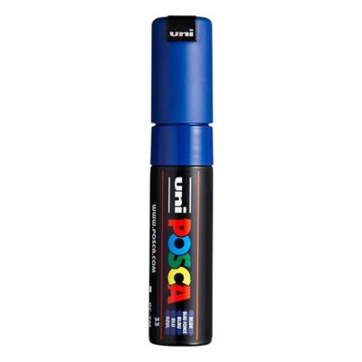 Posca 7M Broad Bullet Marker Pen 4.5-5.5 Mm Blue Ink for Art, Craft & Office Use, Pack of 1