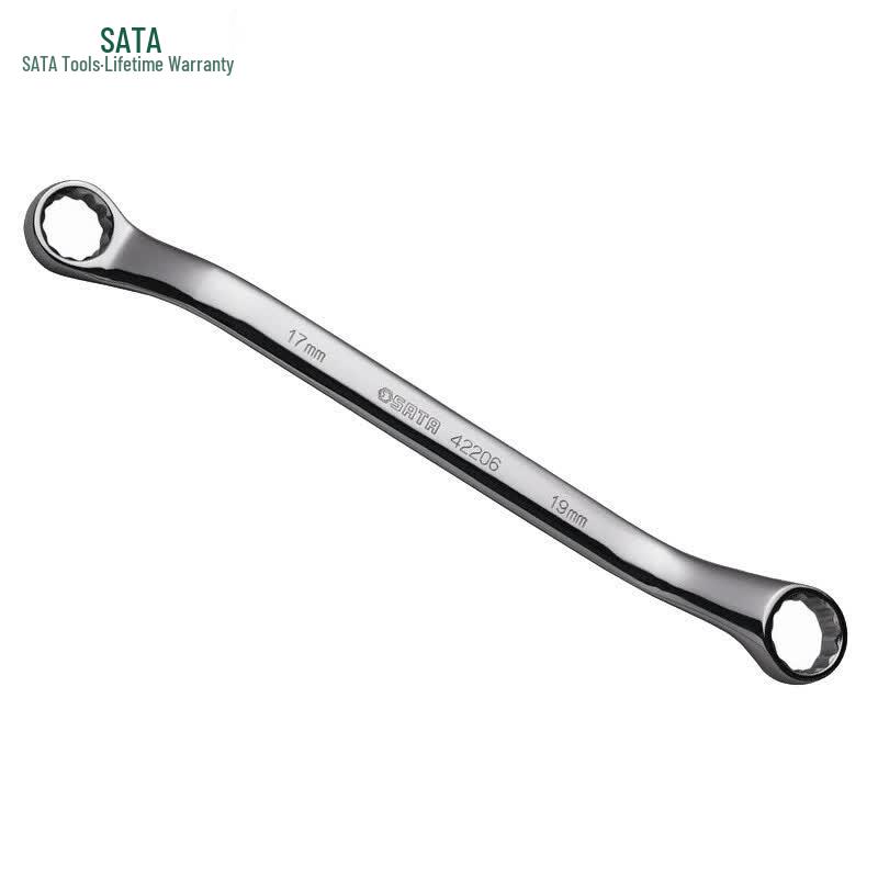 SATA Metric 30-Degree Offset Double Box Wrench