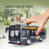 Children's Police Bus Toy Car with Sound, Lights, and Openable Door