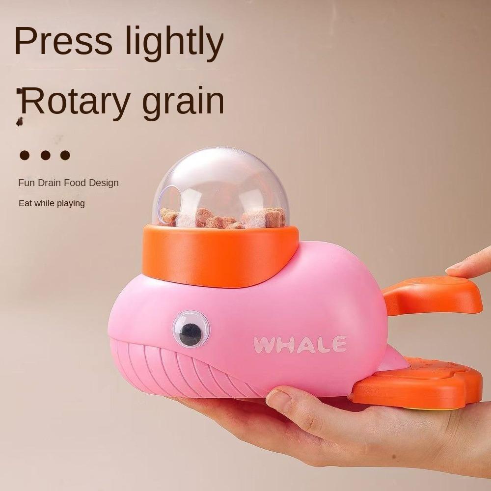 Blue PInk Interactive Dog Toy Plastic Slow Feeder Funny Puzzle Dog Toy  for Training