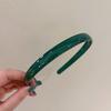 Pastoral Style Colorful Non-Slip Hairband with Teeth - Energetic Jelly Hair Clip & Face Washing Headband.