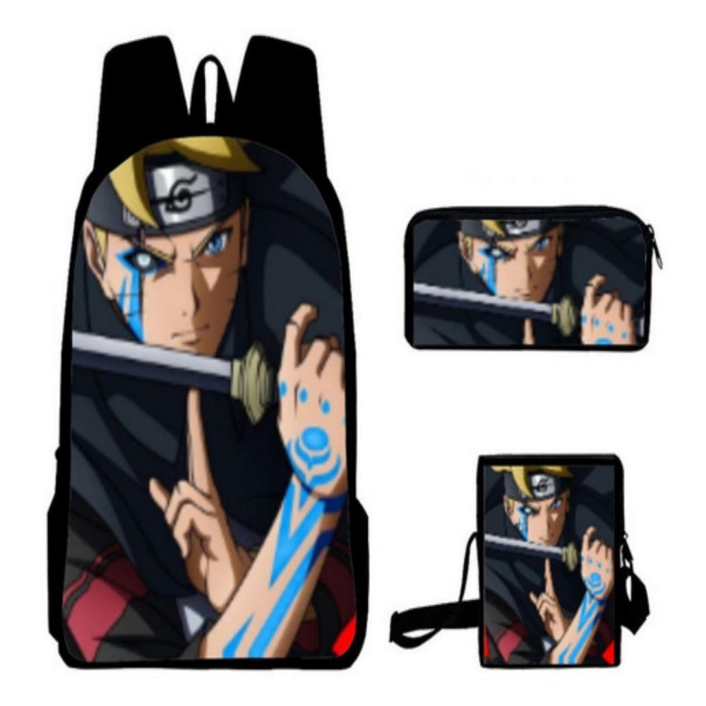 Naruto Schoolbag European and American Animation Backpack