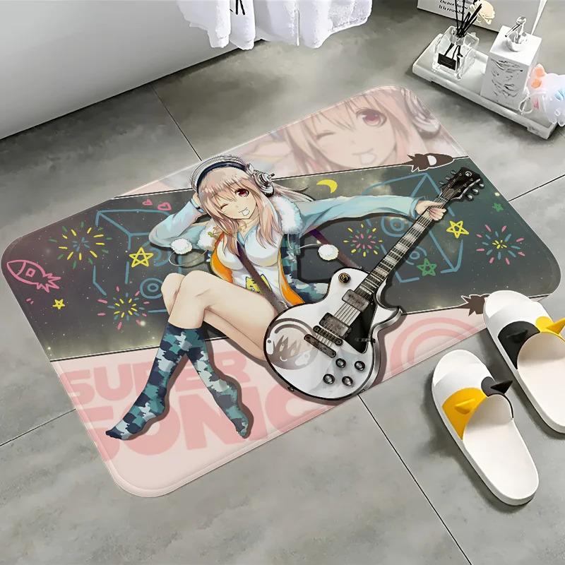 VIKAMA Adorable Anime Style Decorative Rug Suitable For Living Rooms Hallways And Games Rooms Home Decor