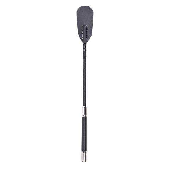Long Handle Faux Leather Riding Crops BDSM Bondage Spanking Paddle Whips Sex Toy