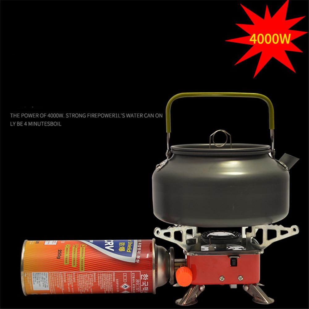 Compact Single Burner Butane Stove For Outdoor Camping Backpacking Hiking