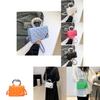 Stylish Minimalist One Shoulder Crossbody Small Square Bag For Casual Outings