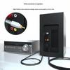 1Pcs Rca Audio Splitter Cable 2Rca Male To 2 Rca Male Audio Video Cable For Dvd Sound Tv Box Louder 1.5 Meters