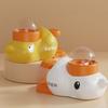 Press Dog Automatic Feeder Duck Design Pet Feeding Machine Creative Pet Slow Feeder Puppy Use