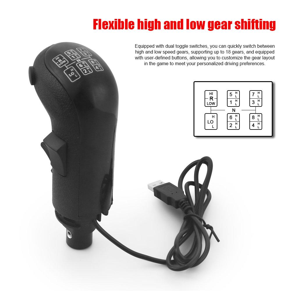 Gear Shift Knob for ATS & ETS2: Compatible with Logitech G25/G27/G29 Truck Simulators