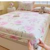 Baumwolle Bedruckte Spannbettlaken für Zuhause Bett Staubdichte Schutzhülle Einzel Doppel Queen King Bett Matratzenbezug