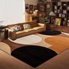 Nordischer Mehrfarbiger Wohnzimmerteppich Moderne Geometrie Sofa Couchtisch Rutschfester Teppich Schlafzimmer Nachttisch Weiche Bodenmatten Heimdekoration