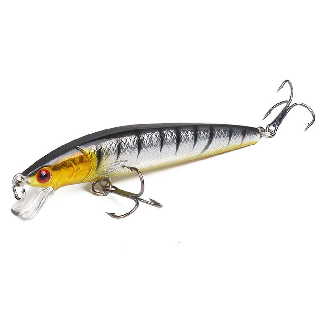 10PCS Hard Fishing Lures ABS Hard Swimbaits Fishing Bait Set for Freshwater and Saltwater
