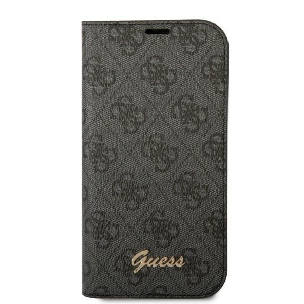 Guess Gubkp14Shg4Shk Iphone 14 / 15 / 136.1 Black/Black Book 4G Vintage Gold Logo