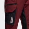 Adidas CNY Wvpnt Contrast Color Stitching Regular Fit Tapered Jogger Pants Men Red HC0263