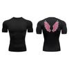 Graphic Athletic Quick Dry Compression Shirt for Men Gym Workout Running Tshirts Tees Tops Undershirt Baselayers Activewear