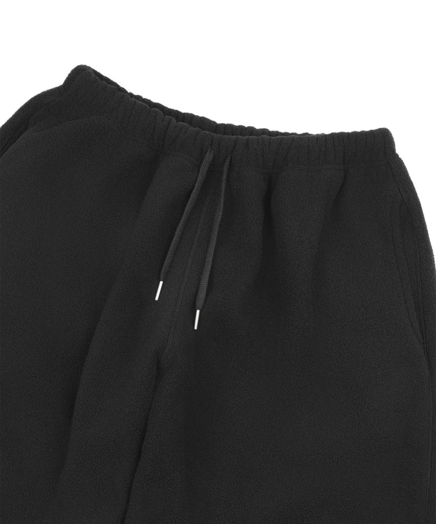 EASY NO EASY Balloon Sweat Fleece Pants - Black