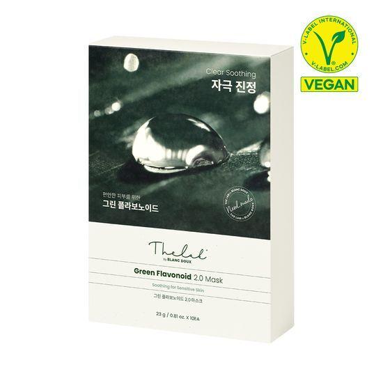 The Lab by Blanc Doux Green Flavonoid 2.0 Mask (10 sheets)