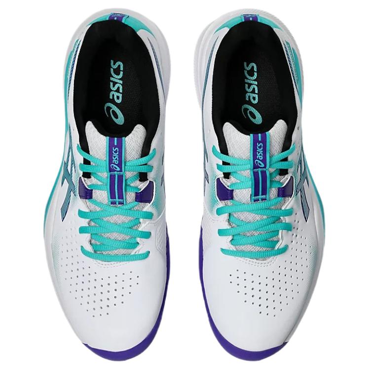 Asics Gel-Challenger 15 Comfortable Durable Supportive Wear-Resistant Tennis Shoes Men Sneaker White Green 1041A510-103