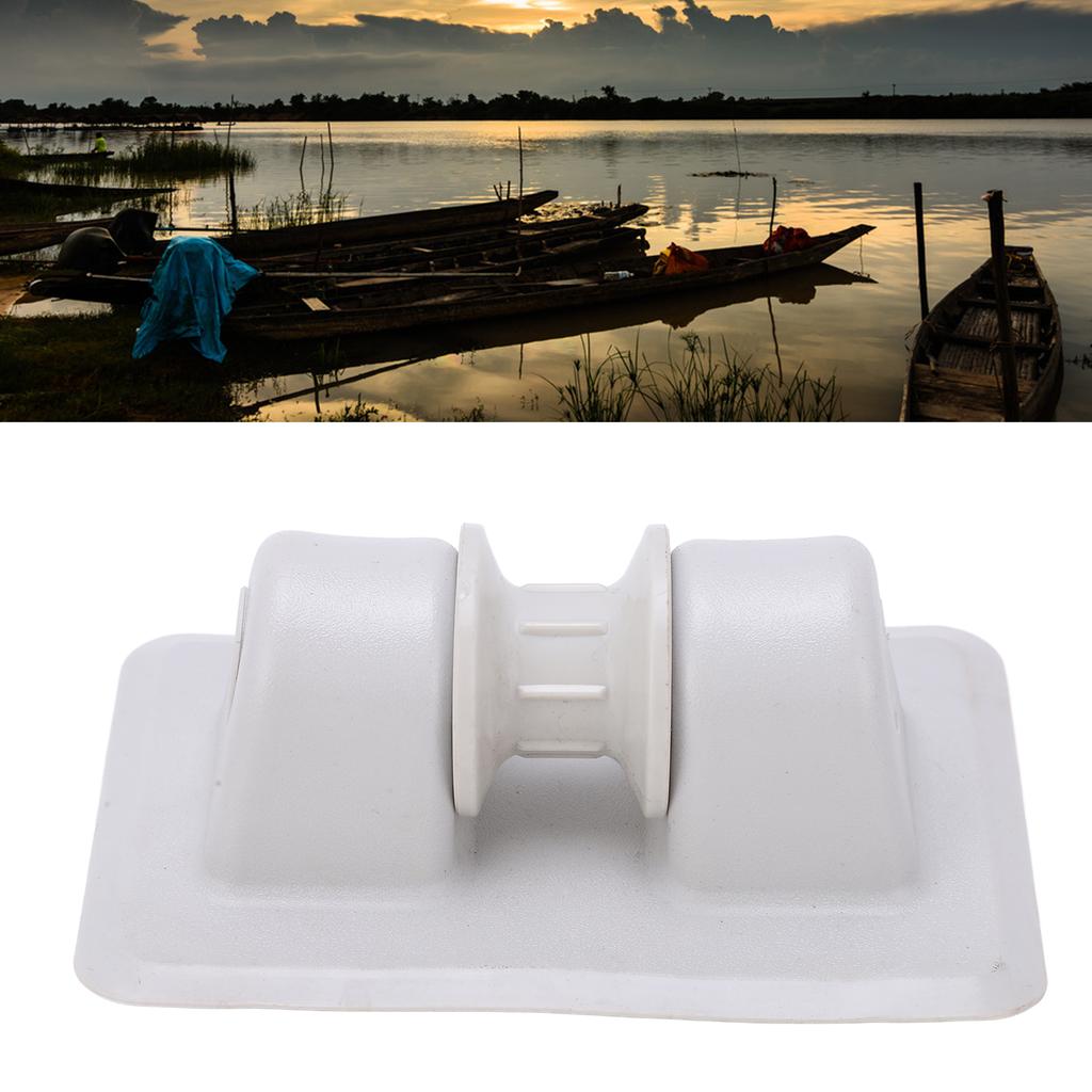 Kayak   Roller Wear Resistant PVC Plastic Materials Ship Pulley Bracket for Fishing Boats