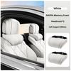 Luxury Nappa Leather Latex Car Neck Pillow For XPENG G3i P7 P7i P7+ G6 G9 G7 EREV X9 MONA M03 GX Ergonomic Support Car Waist