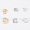 10/20Pcs Brass 18K Gold Color Plated Open Jump Rings Split Rings Locking Connector Necklace Bracelets Jewelry Making Accessories