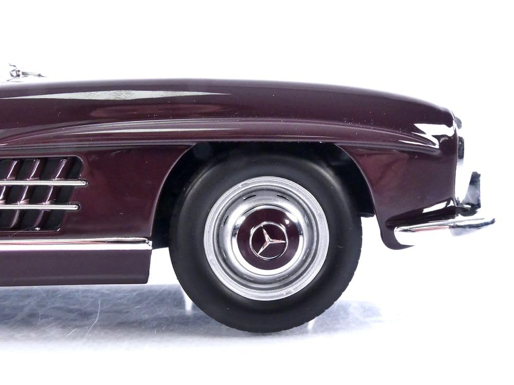 NOREV MB 300 SL Roadster 57 Red Scale Model 183891 1/18