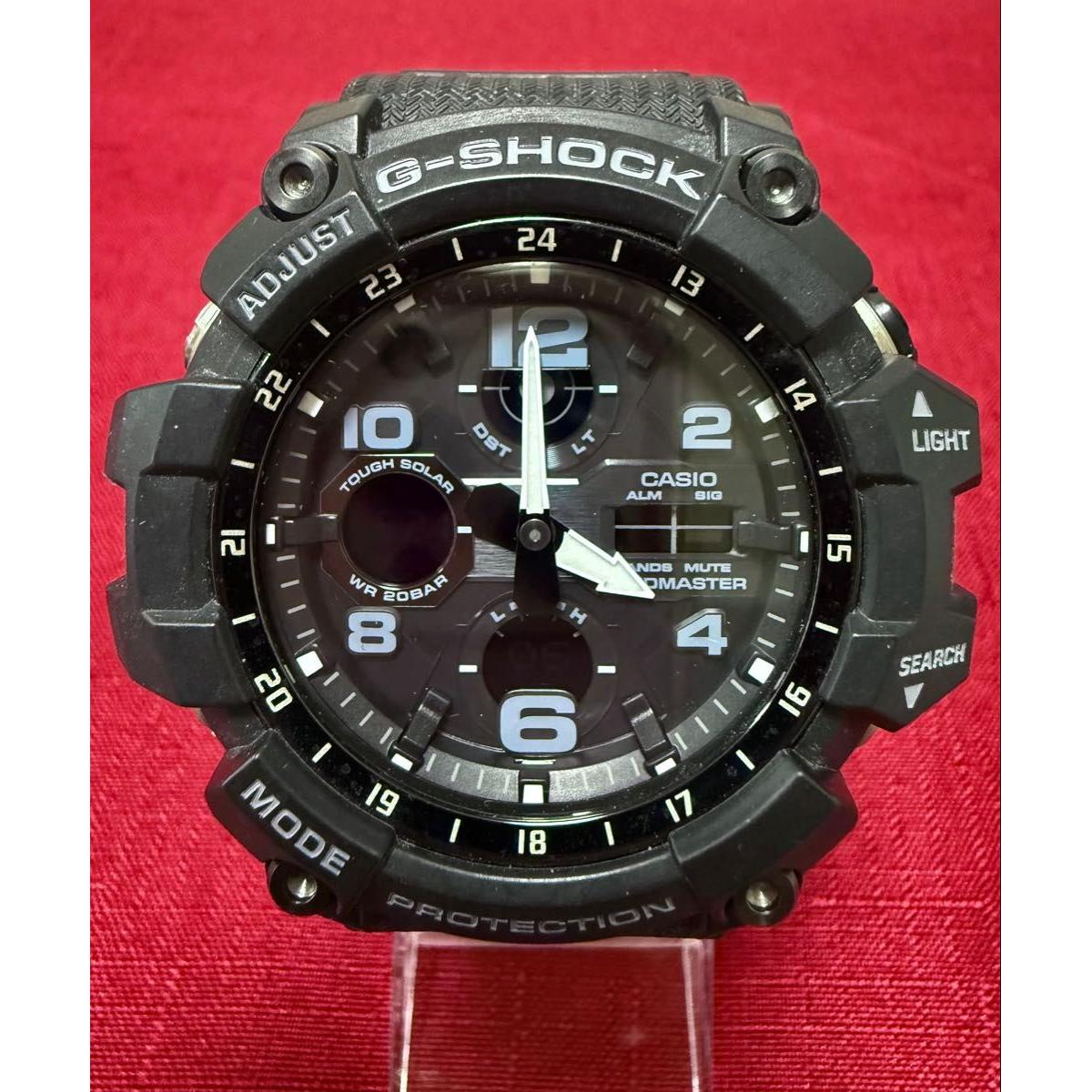 Used CASIO G-Shock Mud Master Watch Black